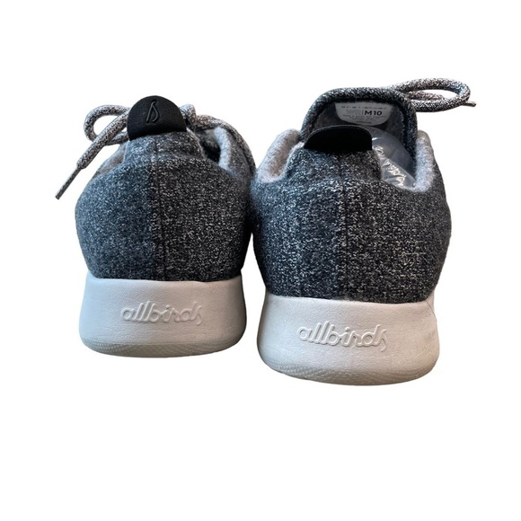 Allbirds Men's Wool Runners Natural Grey/Grey Sole Comfort Shoes Size 10 Mens - Picture 5 of 13